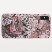 VOGELNEST, BOMEN MET WITTE PINKSTROMEN Case-Mate iPhone CASE (Achterkant (horizontaal))