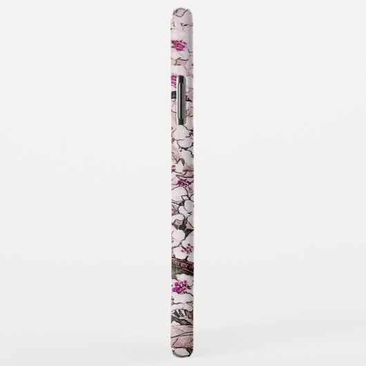 VOGELNEST, BOMEN MET WITTE PINKSTROMEN Case-Mate iPhone CASE (Achterkant/rechts)