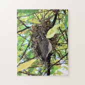 Vogelnest Foto Legpuzzel (Verticaal)