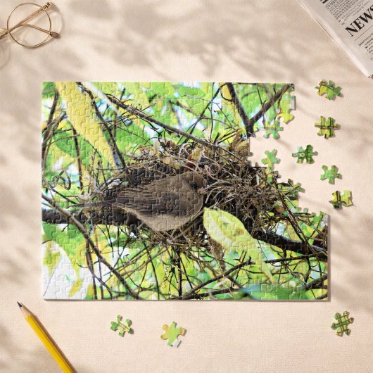 Vogelnest Foto Legpuzzel