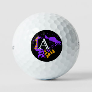 Vogelnest - Gepersonaliseerd Initiaal Letter A Golfballen