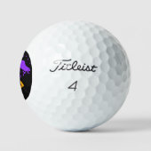Vogelnest - Gepersonaliseerd Initiaal Letter A Golfballen (Logo)
