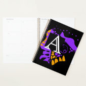 Vogelnest - Gepersonaliseerd Initiaal Letter A Planner (Display)