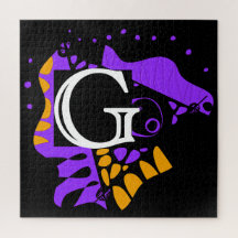 Vogelnest - Gepersonaliseerd Initiaal Letter G