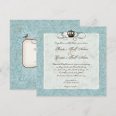  Vogelnest in Stoel, Uitnodiging voor het Huwelijk (Voorkant / Achterkant)