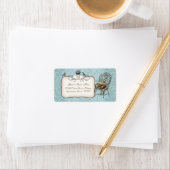 Vogelnest in Stoel, Uitnodiging voor het Huwelijk Etiket (Insitu)