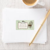 Vogelnest in Stoel, Uitnodiging voor het Huwelijk Etiket (Insitu)