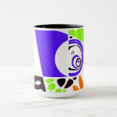 Vogelnest - Indigo White Mok (Midden)