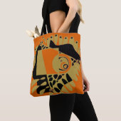 Vogelnest - Oranje olijf Tote Bag (Dichtbij)