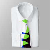 Vogelnest - Royal Blue White Stropdas (Gebonden)