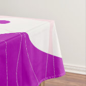 Vogelnest - roze limonade wit tafelkleed (Voorbeeld)