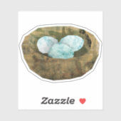 Vogelnest Sticker (Vel)