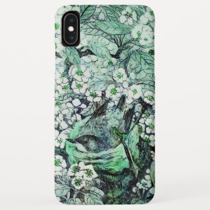 VOGELNEST, TREE WHITE GREEN SPRING FLOWERS Case-Mate iPhone CASE