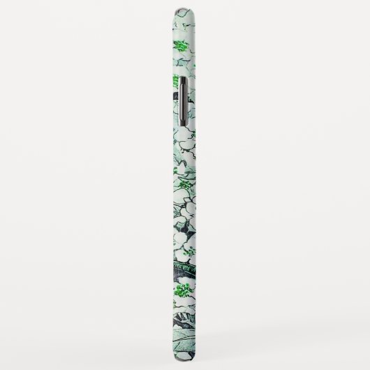 VOGELNEST, TREE WHITE GREEN SPRING FLOWERS Case-Mate iPhone CASE (Achterkant/rechts)