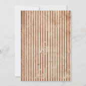 Vogelnest-uitnodiging Kaart (Achterkant)