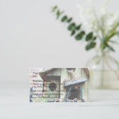 Vogelnest Visitekaartje (Staand voorkant)