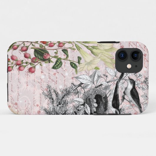  vogelnestbloemen Case-Mate iPhone case (Achterkant (horizontaal))