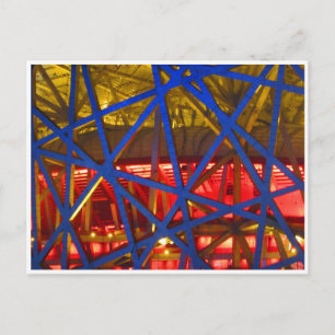 vogelnestdetails briefkaart