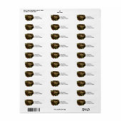 Vogelnesteieren en Holly Etiket (Full Sheet)