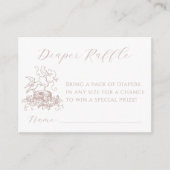 Vogelnestluier Baby shower Invoegen Kaart (Voorkant)