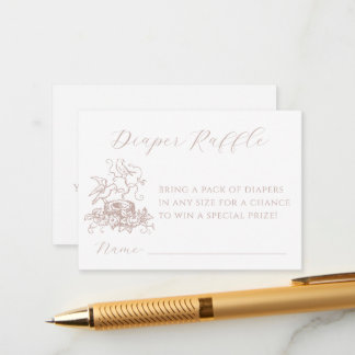 Vogelnestluier Baby shower Invoegen Kaart