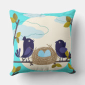 VogelnestSierkussen Kussen (Achterkant)