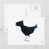 vogelobservatie briefkaart (Voorkant / Achterkant)