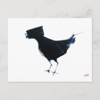 vogelobservatie briefkaart