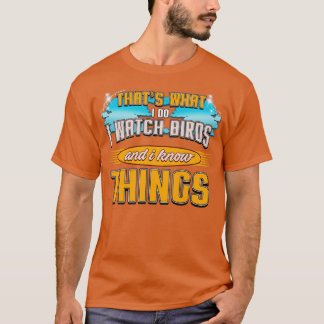 vogelobservatie cadeau t-shirt