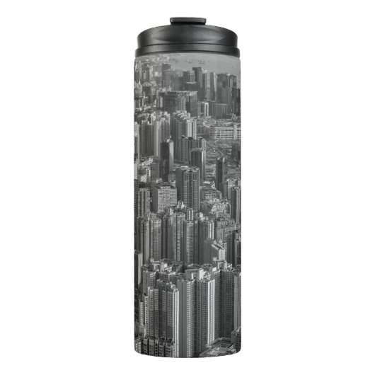 VOGELOIG UITZICHT VAN DE LANDMARK-STRUCTUUR THERMOSBEKER (Voorkant)