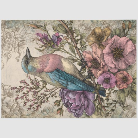  VOGELONTKOPPELING TISSUEPAPIER (Voorkant)