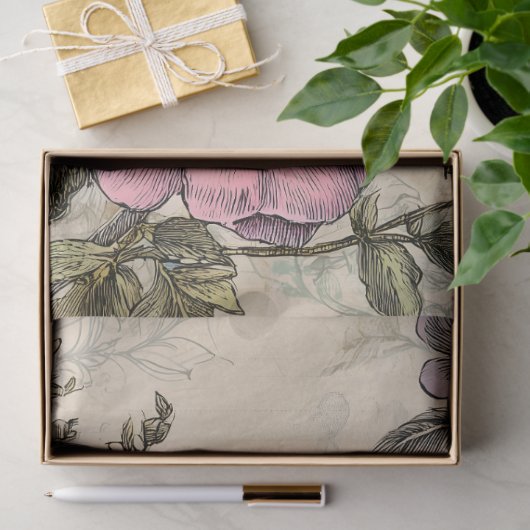  VOGELONTKOPPELING TISSUEPAPIER (Geschenk)