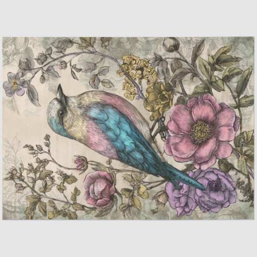  VOGELONTKOPPELING TISSUEPAPIER (Voorkant)