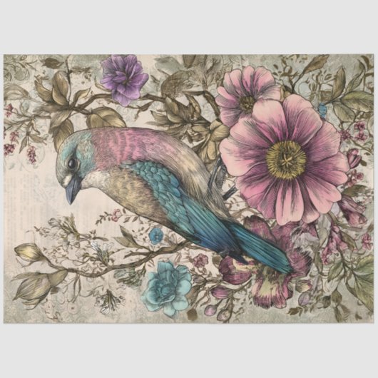  VOGELONTKOPPELING TISSUEPAPIER (Voorkant)