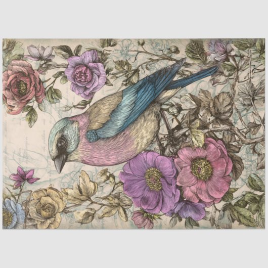  VOGELONTKOPPELING TISSUEPAPIER (Voorkant)