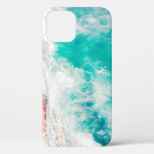 Vogeloog uitzicht van de oceaangolven Case-Mate iPhone case