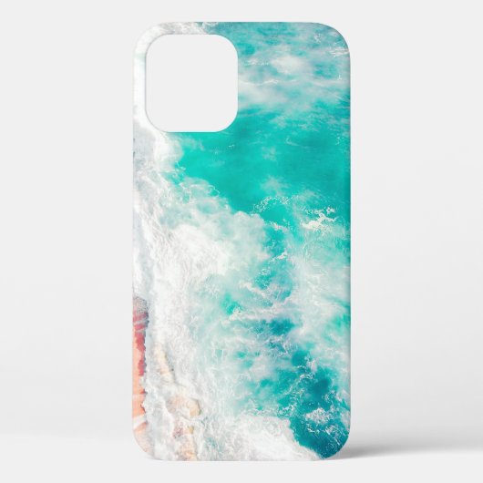 Vogeloog uitzicht van de oceaangolven Case-Mate iPhone case (Achterkant)