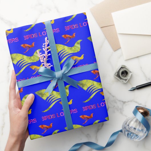 Vogelovers Cadeaupapier (Geschenken)