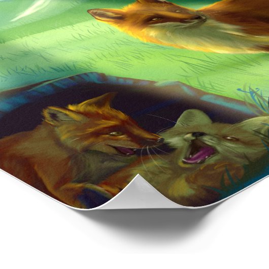 Vogeloxiden in het Poster van het bos (Hoek)