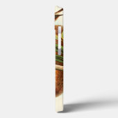 Vogelpaar op een nestveld op een filiaal Case-Mate iPhone case (Achterkant / Links)