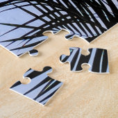 Vogelpalm Silhouet Legpuzzel (Zijkant)