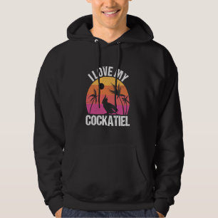 Vogelpapegaai Cockatiel 3 Hoodie