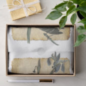 Vogelpapier 32 - Ontmantelingspagina Tissuepapier (Geschenk)