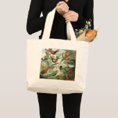 Vogelparadijskunst Grote Tote Bag (Voorkant (product))