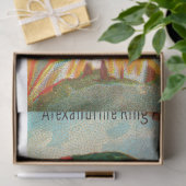 Vogelparkiet 2a  ontkoppeling Collectie Tissuepapier (Geschenk)