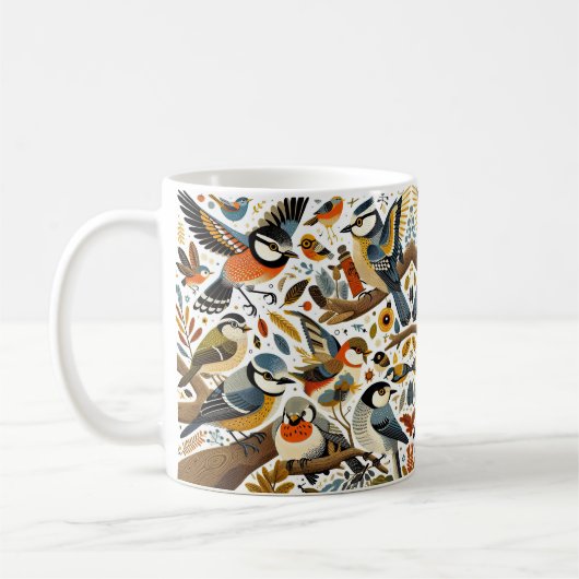 Vogelpartij Koffiemok (Links)