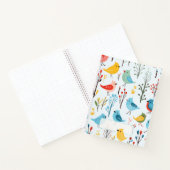 Vogelpatroon 2 notitieboek (Binnen)