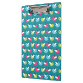 Vogelpatroon Blauw Klembord (Links)