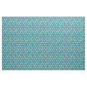 Vogelpatroon Blauw Stof (Fat Quarter)