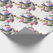 Vogelpatroon Cadeaupapier (Hoek)